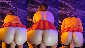 Velma Takes On A Huge Dick In This Halloween-Themed Video