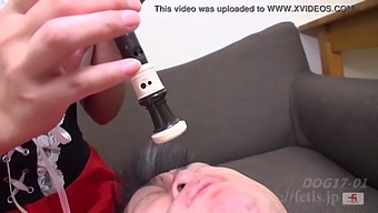Masochist Man Receives Nose Affection In Saliva Play Video