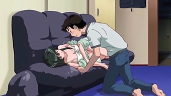 Steamy Anime Scene: Teen Girl Loses Virginity To Boyfriend