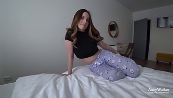 Hd Pov Video Of Brunette Step-Sister And Brother'S Dare