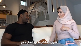 Brunette Pornstar Jax Slyre Takes On A Curvy Hijab-Clad Milf In A Steamy Video