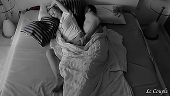 A Couple'S Morning Intimacy Captured Covertly In Their Bedroom