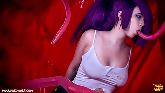 Leela'S Alien Encounter: Cosplay Sex With Tentacles And Solo Play