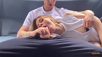 Friendly Russian Stepmom Gives Her Stepson A Blowjob In Hd