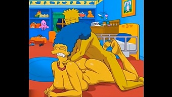 Marge'S Passionate Anal Encounter In Hentai-Inspired Video