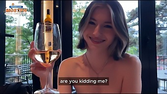 A Young Woman Engages In Sexual Activity With A Wealthy Man During Their Initial Meeting.