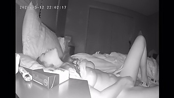 Hesitant Girl Pleasures Herself In Secret, Caught On Hidden Camera