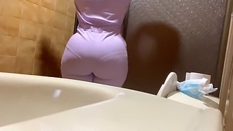 Amateur Footage Captures Busty Nurse'S Naughty Encounter
