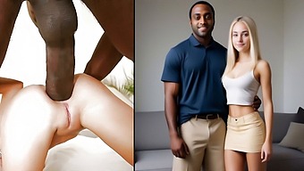African American Man Pleasures My Lovely Spouse With Anal Penetration (Buttocks)